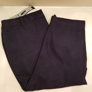 TALBOTS Navy Capris